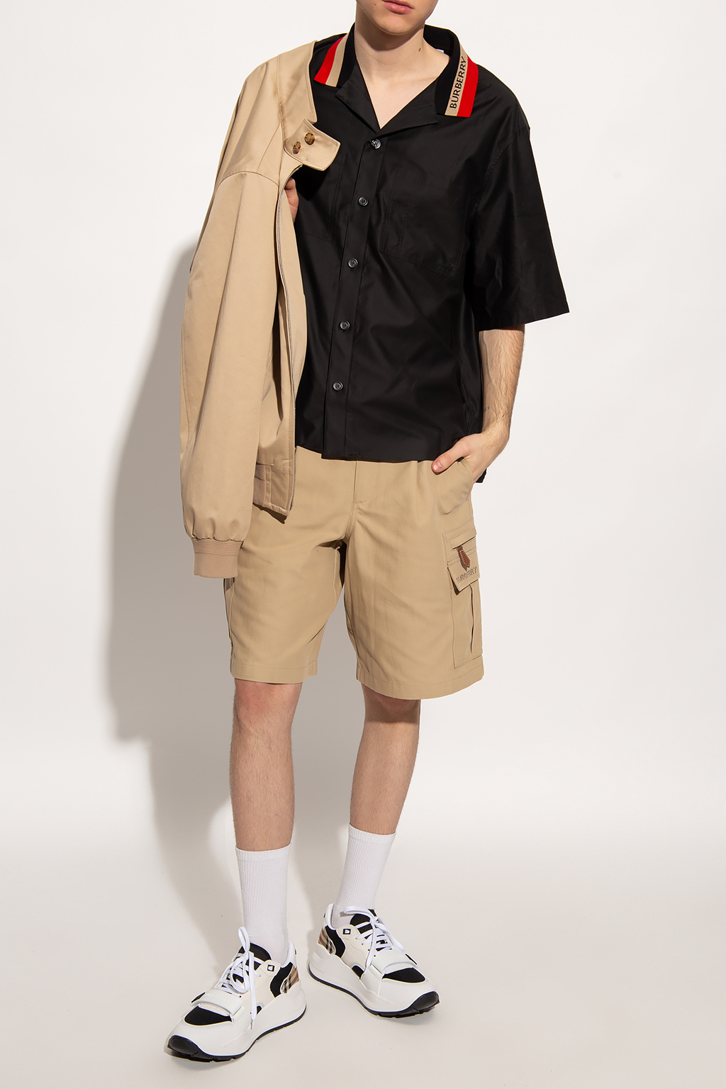 Burberry KIDS BABY 0-36 MONTHS - Shirt with short sleeves